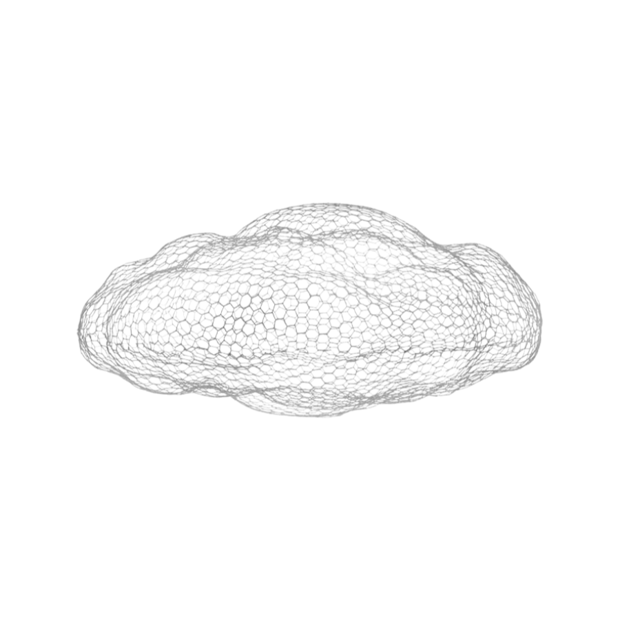Cloud Hängedekoration gross